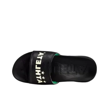 ATHLETA Slip Resistant Abrasion Resistant Slide Slippers Men's Black