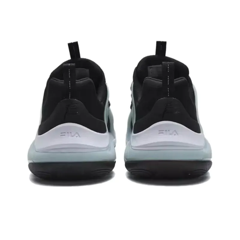 FILA CHILL Anti Slip And Wear Resistant Breathable Low Top Casual Shoes Men's Black-2