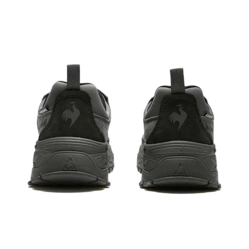Le Coq Sportif Anti Slip Wear Resistant Low Top Casual Shoes Men's Gray Black-3