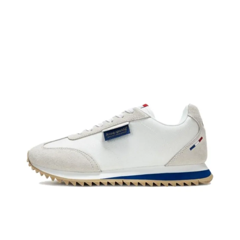 Le Coq Sportif Breathable And Lightweight Low Top Casual Shoes Unisex White-0