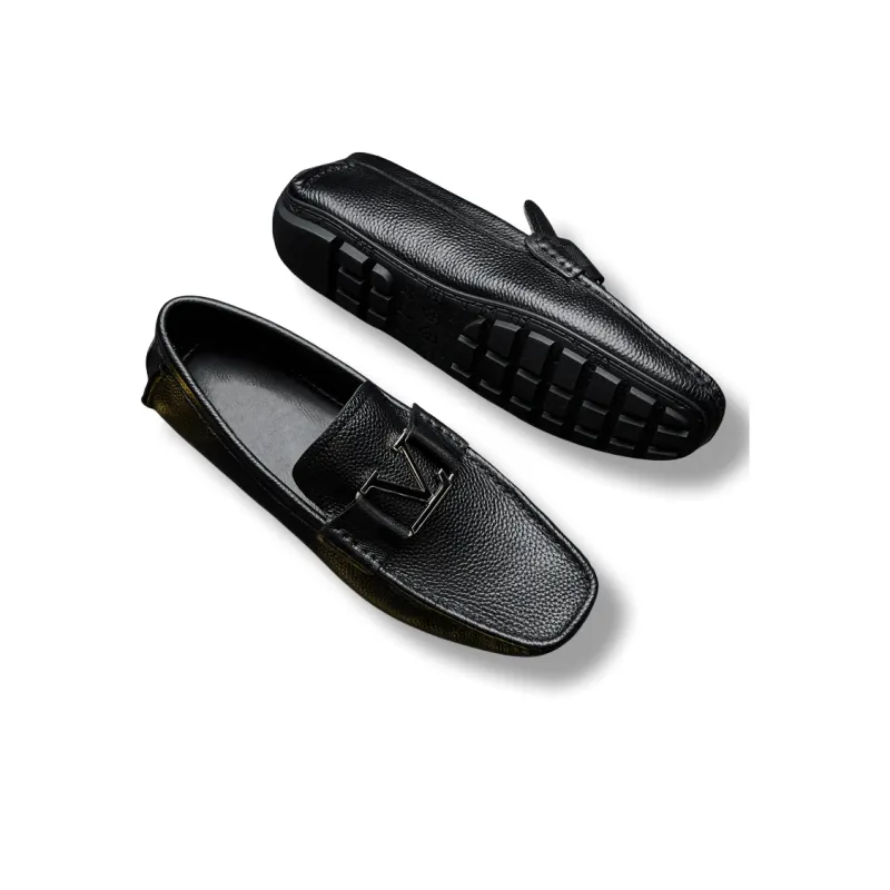 Brounvanm Beanie Shoes Men's Black-4