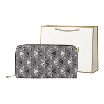 BRINCH PU Wallet Regular Women's Pink/Black/Gray/Green/Brown/Blue