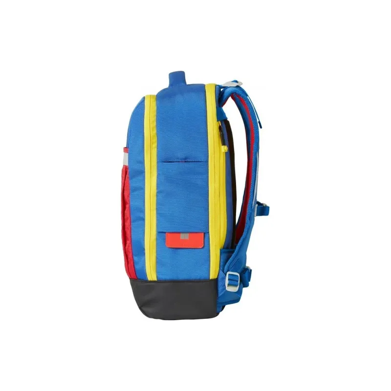 LEGO Recycled Polyester Backpack Regular Men's Blue & Red & Black & Yellow-2