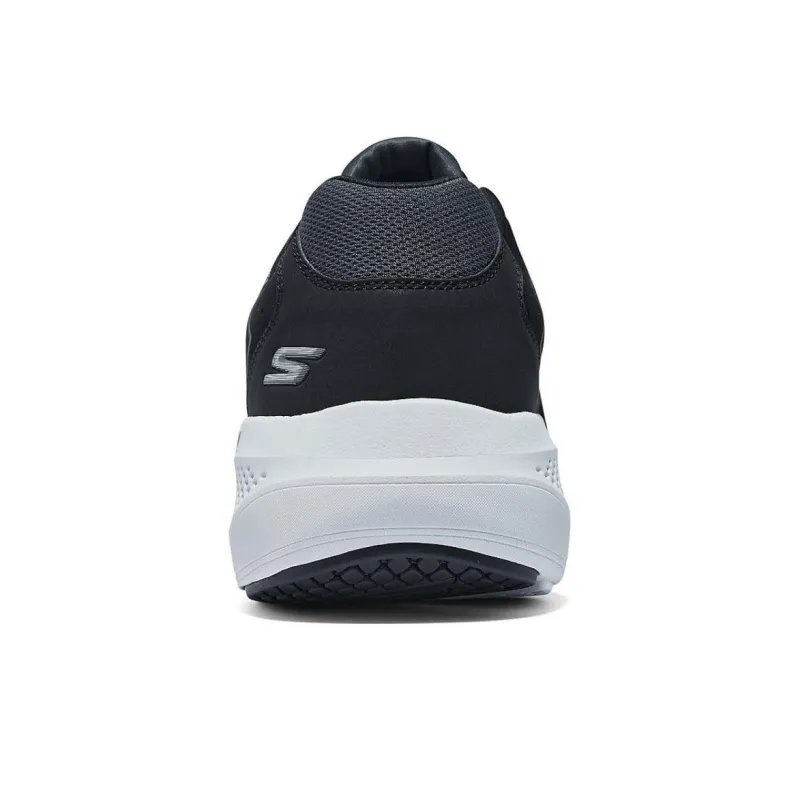 Skechers GO RUN Elevate Slip Resistant Breathable Low Top Running Shoes Men's Black-4
