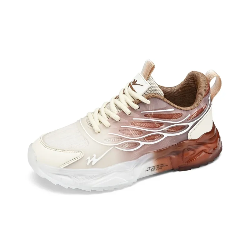 Binary Chunky Sneakers Men Low Top Beige-1