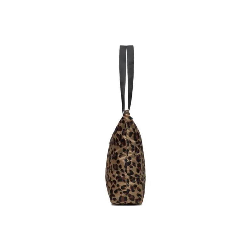 PUMA Fabric Tote Bag Shopping Bag Handbag Regular Women's Leopard-1