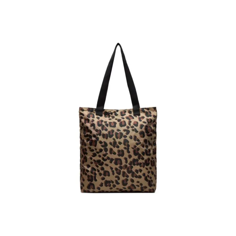 PUMA Fabric Tote Bag Shopping Bag Handbag Regular Women's Leopard-2