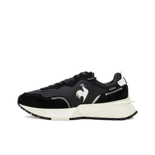 Le Coq Sportif Casual Shoes Unisex Low-Top Black