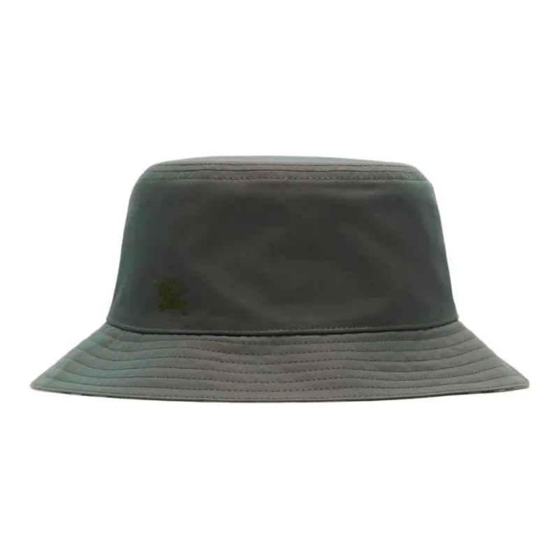 Burberry Cotton Bucket Hats Unisex Green-0