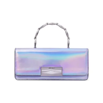 Jimmy Choo Diamond Chain Iridescent effect Tote Bag