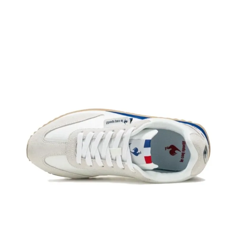 Le Coq Sportif Breathable And Lightweight Low Top Casual Shoes Unisex White-1