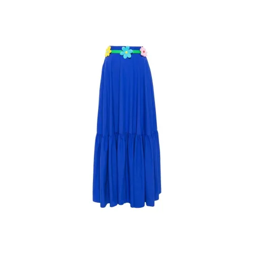 Mira Mikati Casual Long Skirts Women's Royal Blue