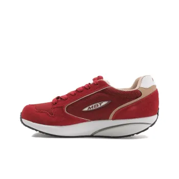 MBT Anti Slip Wear Resistant Low Top Casual Shoes Unisex Vintage Red
