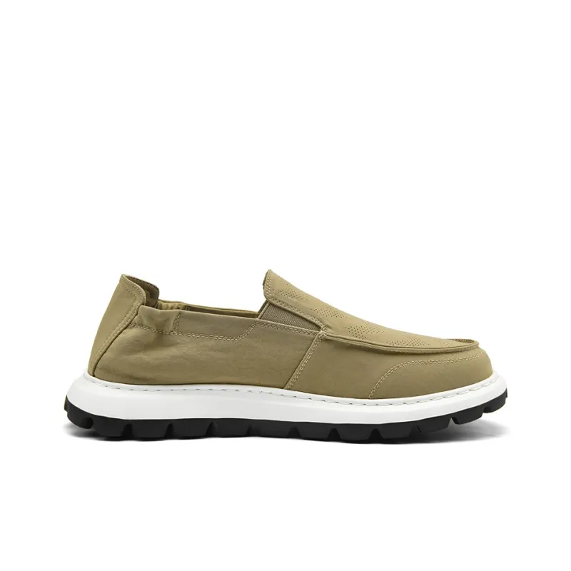 SEPTWOLVES Breathable Lightweight Low-Top Canvas Shoes Men's Black-11