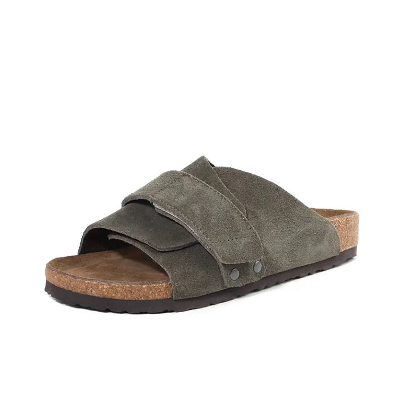 East Garden Works Slip-Resistant Odor-Resistant Slide Slippers Unisex Ginger Yellow Apricot-14