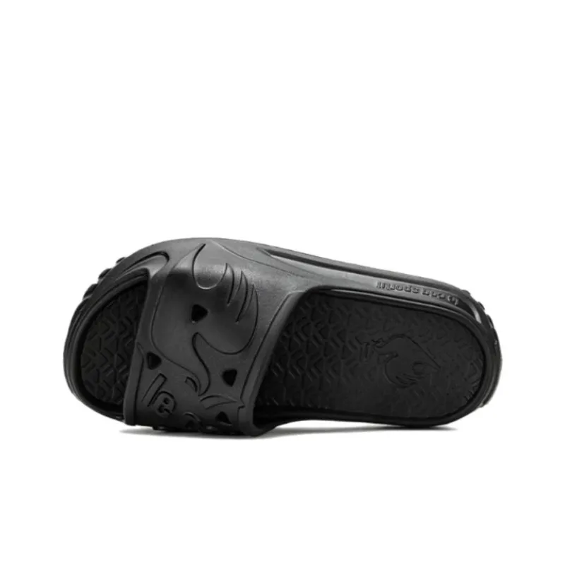 Le Coq Sportif Slip Resistant Slide Slippers Unisex Black-3