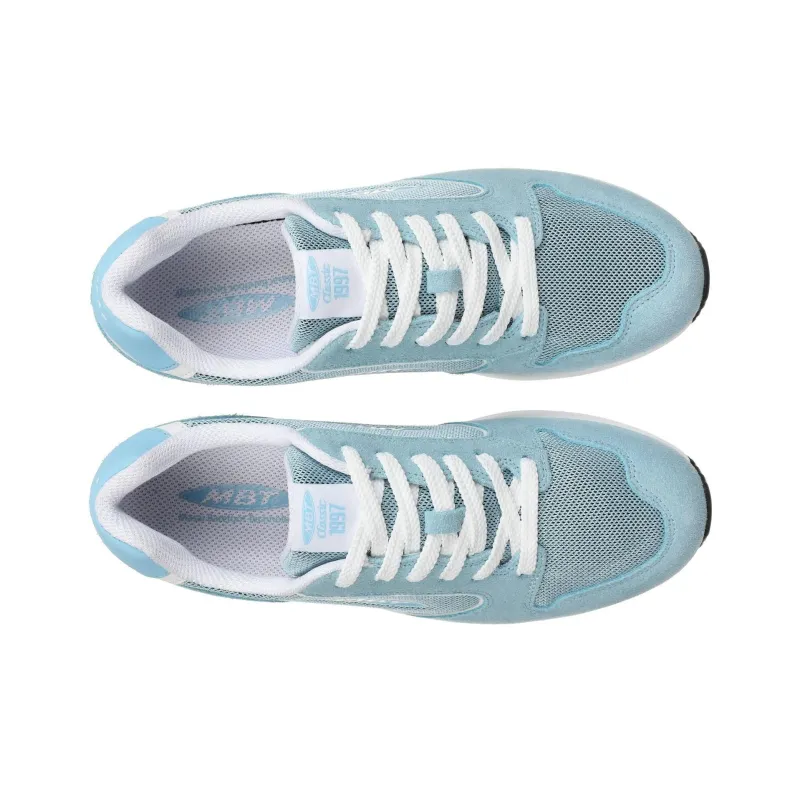 MBT Cushioned Slip Resistant Low Top Casual Shoes Women's Blue-2