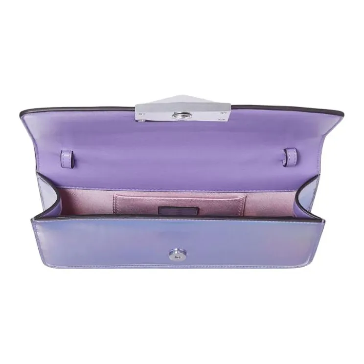 Jimmy Choo Diamond Chain Iridescent effect Tote Bag-3