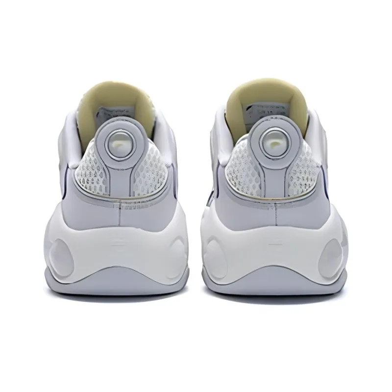 FILA FUSION VERTICAL Anti Slip Wear Resistant Low Top Basketball Shoes Women's White Purple-3