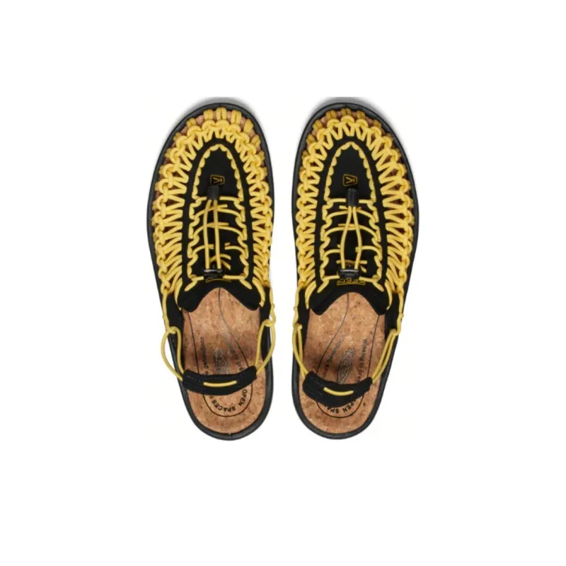 KEEN Uneek Breathable River Trekking Shoes Unisex Yellow-2