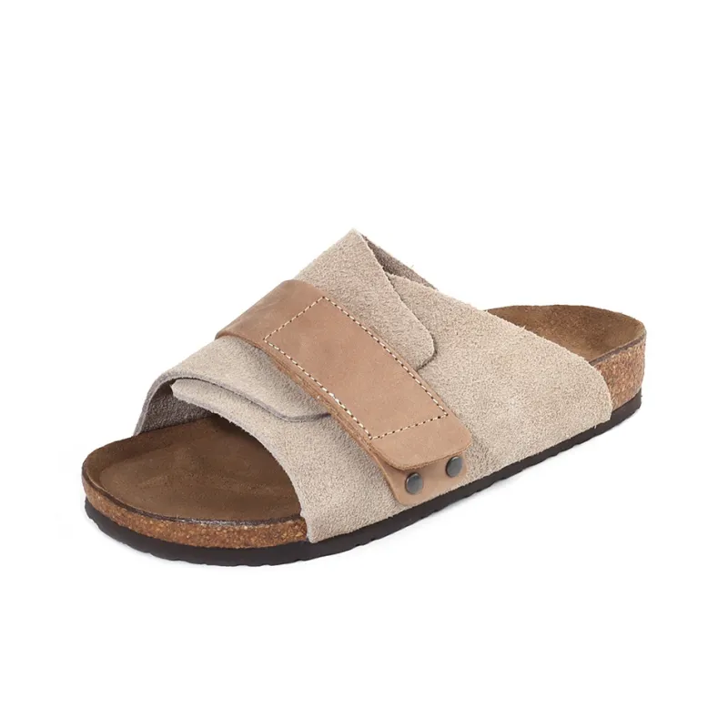 East Garden Works Slip-Resistant Odor-Resistant Slide Slippers Unisex Ginger Yellow Apricot-7