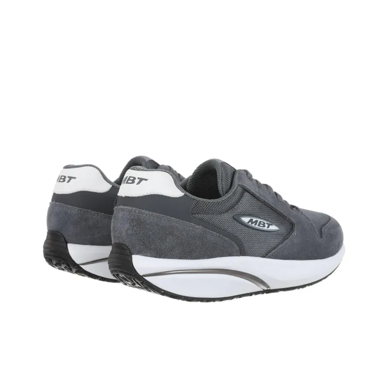 MBT Cushioned Slip Resistant Low Top Casual Shoes Men's Gray-3