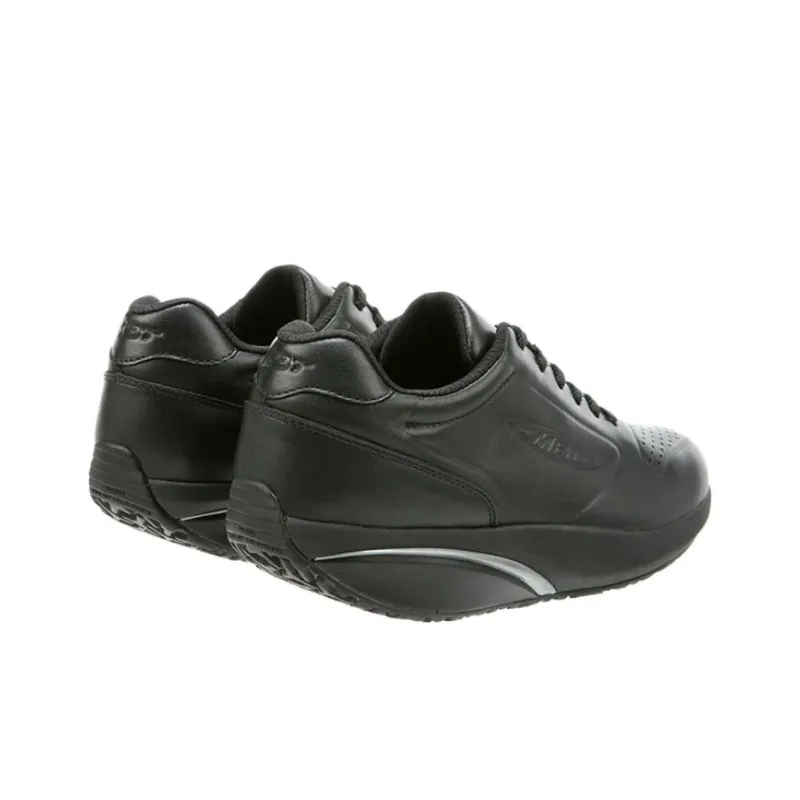 MBT Cushioned Slip Resistant Abrasion Resistant Low Top Casual Shoes Unisex Black-3