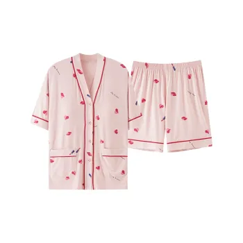 GOSO Pajama Set Women's Pink Shades