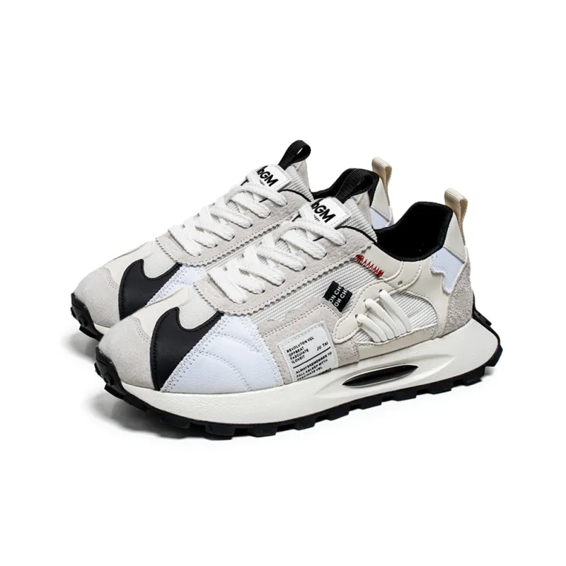 OUGLEMEN Gift Box Set Lightweight And Breathable Low-Top Casual Shoes Men's-9