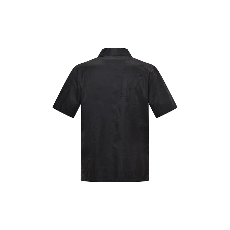 RARE Short Sleeved Shirt Men's Black-2