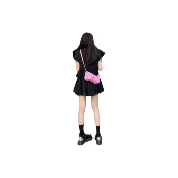 Juden Choi Short Sleeved Dress Women's Black