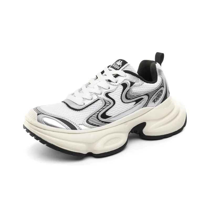 Kappa Low Top Chunky Sneakers Women's Classic White-2