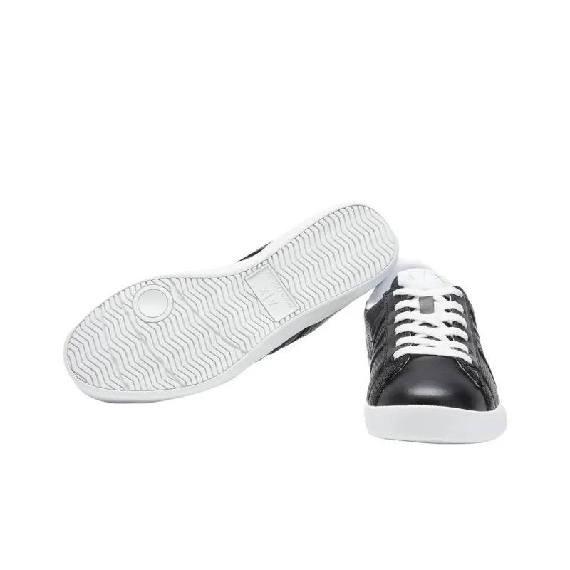 EMPORIO ARMANI Skateboard Shoes Men's Black-3
