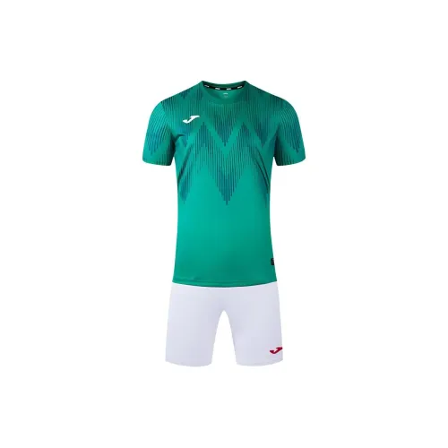 Joma Soccer Jersey Sets Unisex Green/White