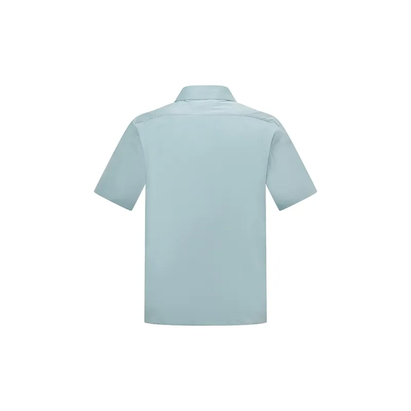 RARE Short Sleeved Shirt Men's Blue-2