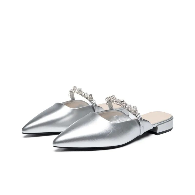 ZHR Rubber Sole Slip Resistant Wrap toe Slippers Women's-9
