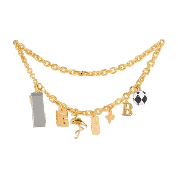 BALMAIN Miami Charm Chain Belt