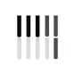 White 4, Black 3, Gray 3
