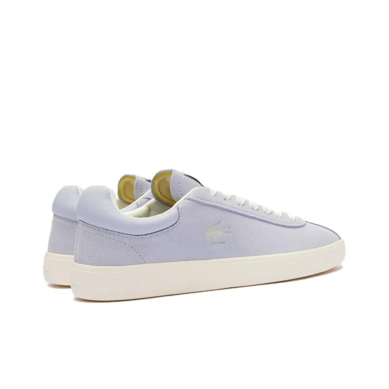 LACOSTE Baseshot Low Top Skateboard Shoes Women's Light Purple-3