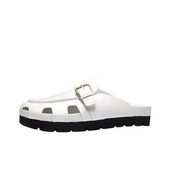 GRENSON Wrap-toe Slippers Men's White