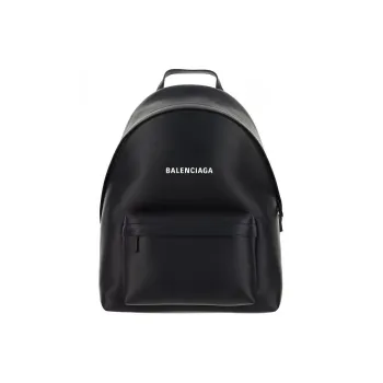 Balenciaga Calfskin Backpack Men's Black