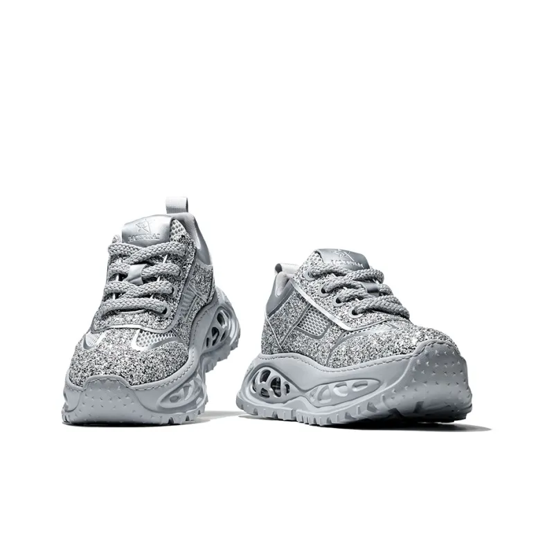 MOERBAI Breathable Lightweight Height Increasing Low-Top Casual Shoes Unisex-9