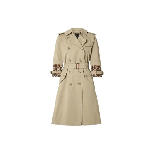 R13 Trench Coats Women's Light Brown