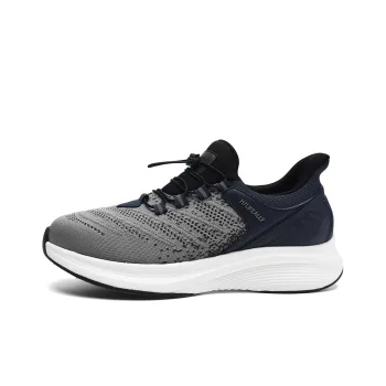 HLA Men's Shoes New Arrival Casual Shoes Platform Breathable Flyknit Shoes Wear-Resistant Lace-Free Shoes For Men