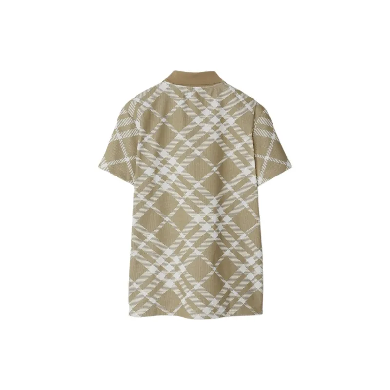 Burberry Vintage Checked Short-Sleeved Polo Shirt-1