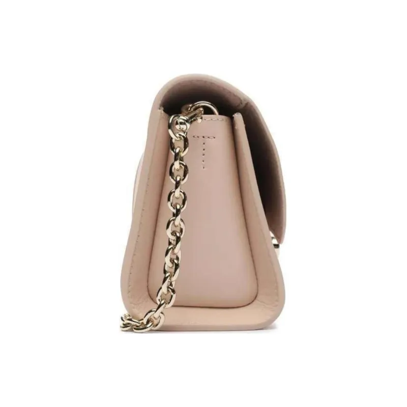 Furla Metropolis Collection Leather Shoulder Bag Crossbody Bag Mini Women's Light Pink-3
