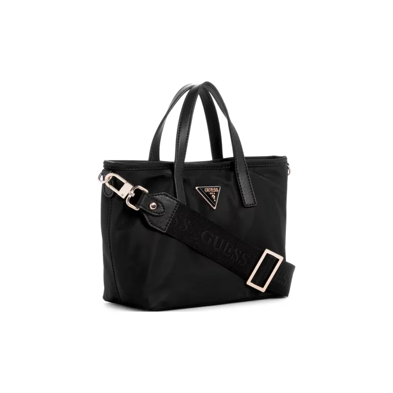GUESS Nylon Tote Bag Shopping Bag Shoulder Bag Crossbody Bag Handbag Mini Women's Black-2