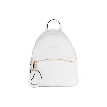 GUESS Faux Leather Backpack Women's White