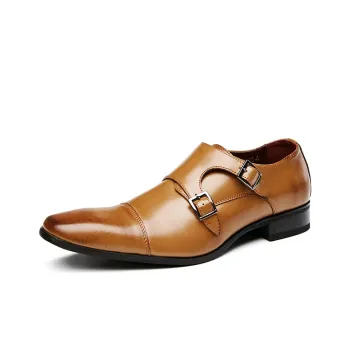 Bellum Han Dress Shoes Men Low Top Black, Brown