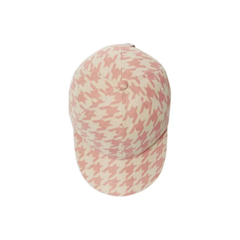 Burberry Polyester Baseball Caps Unisex Pink-2
